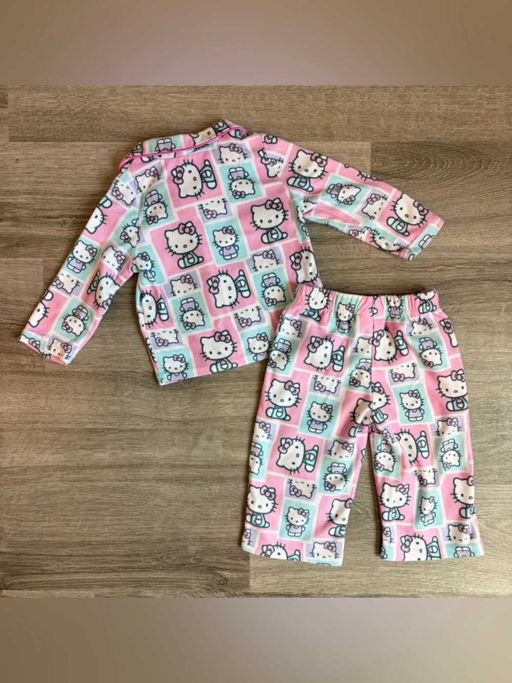 Hello Kitty by Sanrio baby girls fleece pajama set